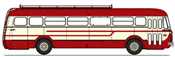 BUS R4190 Red and Cream - Transport Mousset - Longwy (54)